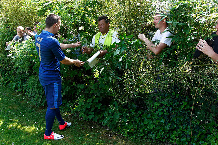 best of the week: France's soccer team player Ribery