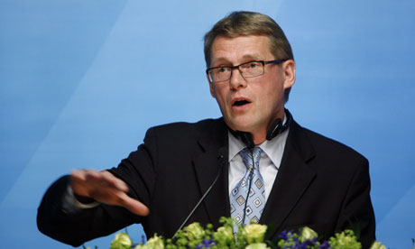 Finland's prime minister Matti Vanhanen