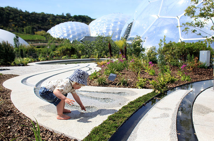 Picture desk live: Cornish Oasis Garden Opened at The Eden Project