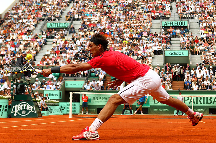 tennis: 2012 French Open - Day Five