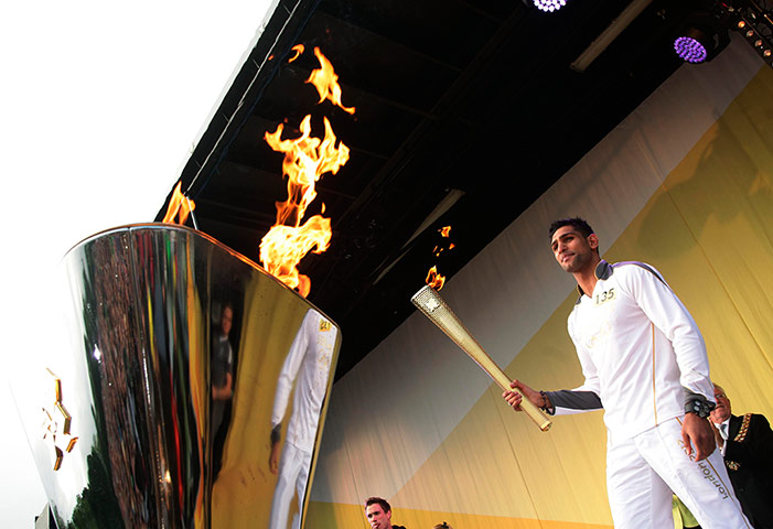 Olympic Torch: Day 13 - Olympic Torch Relay