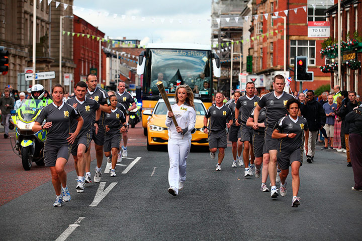 Olympic Torch: Day 13 - Olympic Torch Relay
