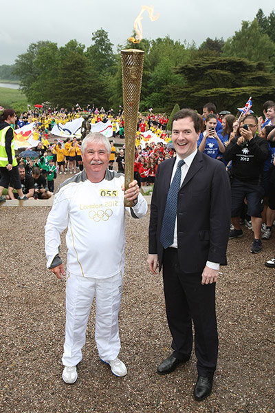 Olympic Torch: Day 13 - Olympic torch relay