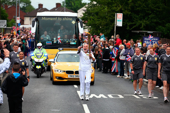Olympic Torch: Day 13 - Olympic Torch Relay