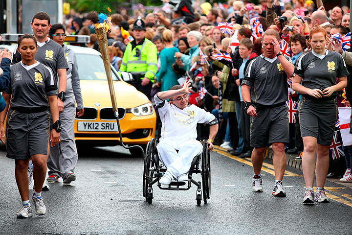 Olympic Torch: Day 13 - Olympic Torch Relay