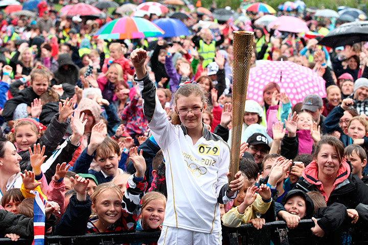 Olympic Torch: Day 13 - Olympic Torch Relay