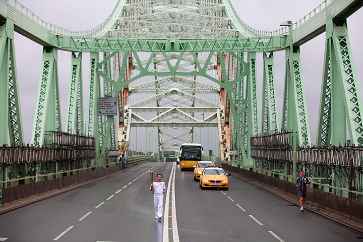 Olympic Torch: Day 13 - Olympic Torch Relay