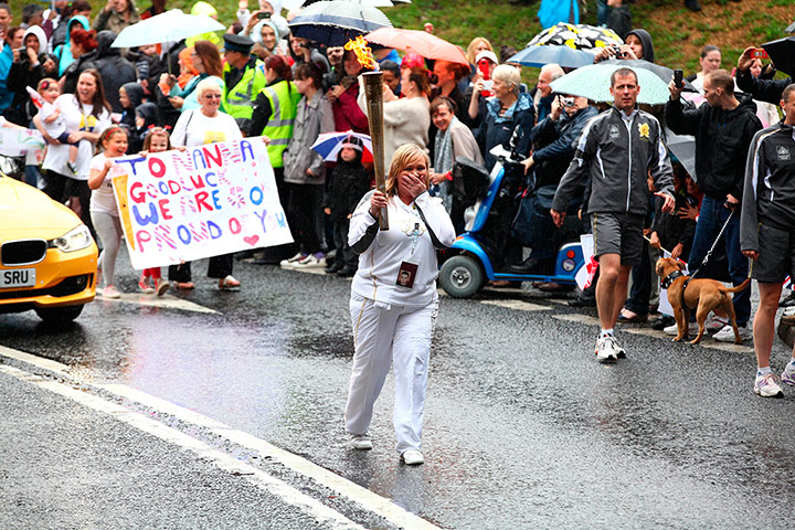 Olympic Torch: Day 13 - Olympic Torch Relay
