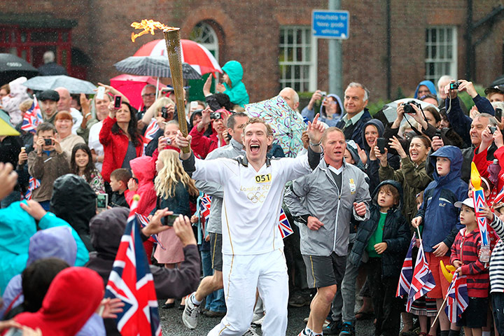 Olympic Torch: Day 13 - Olympic Torch Relay