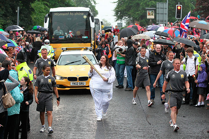 Olympic Torch: Day 13 - Olympic Torch Relay