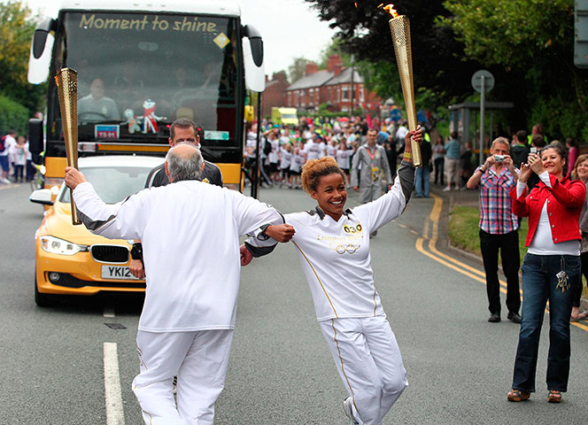 Olympic Torch: Day 13 - Olympic Torch Relay