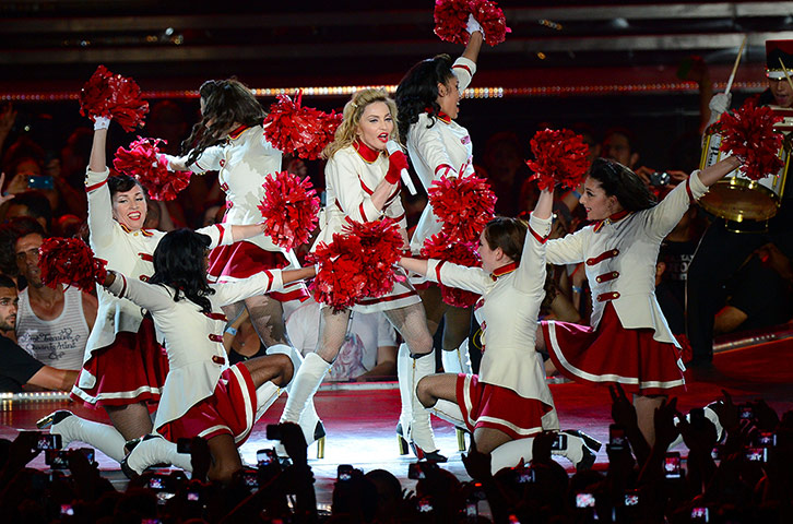 Picture Desk Live: Madonna: Concert For Peace 