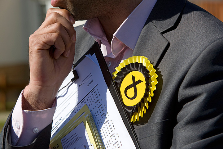 Local elections: Humza Yousaf SNP MSP gets the vote out at Corkerhill, Glasgow