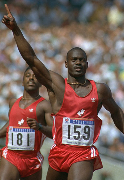 Seoul Olympics: Ben Johnson, 1988