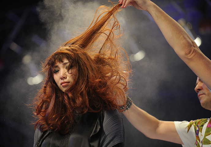 24 hours in pictures: China Beauty Expo 