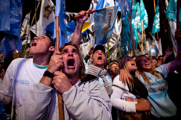 24 hours in pictures: repsol share expropriation by  government in Argentina