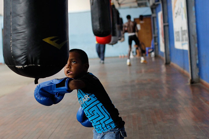 24 hours in pictures: Rockero Alcazar gym in Panama City