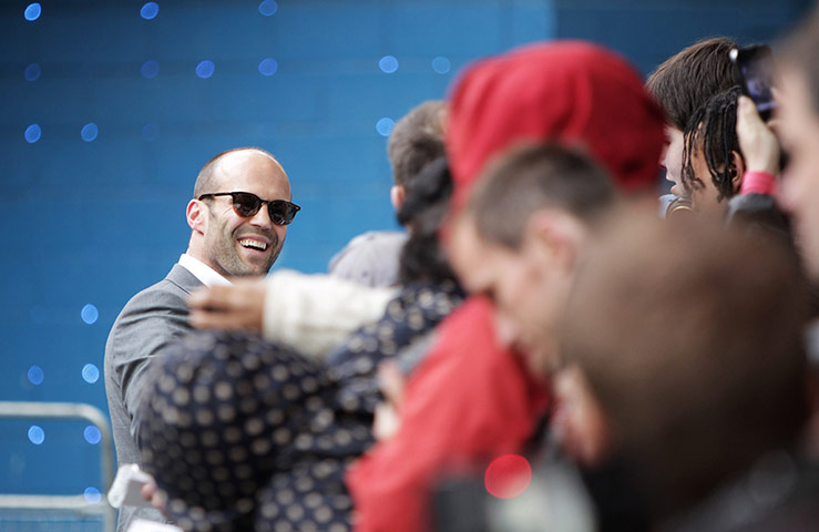 Week in film: Jason Statham attends the European premiere of Safe in London