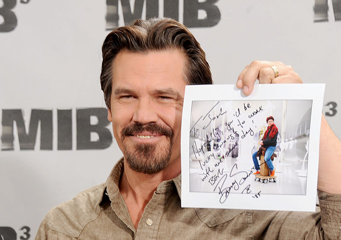 Week in film: Josh Brolin at a Men In Black 3 photo call 