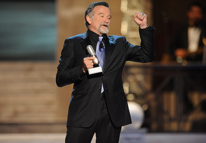 Week in film: Robin Williams honored at the second annual Comedy Awards Show