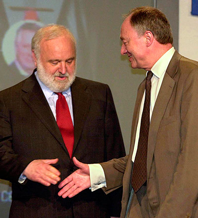 Ken Livingstone: London Mayor Livingstone with Frank Dobson