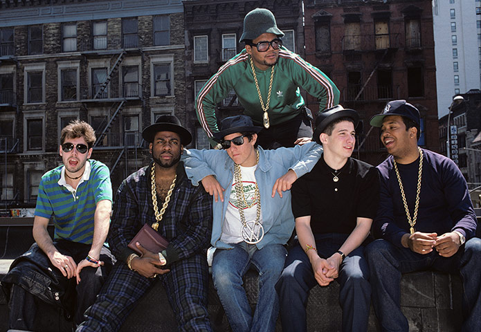 Adam Yauch: RUN DMC with the Beastie Boys in 1987