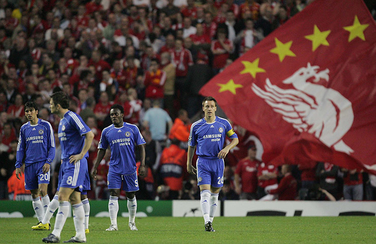 Chelsea v Liverpool: Tired Looking Chelsea Players In Extra-time