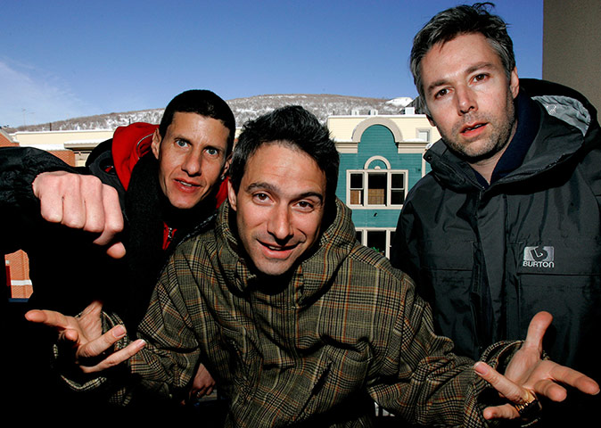 Adam Yauch Obituary: File photo of The Beastie Boys at the 2006 Sundance Film Festival