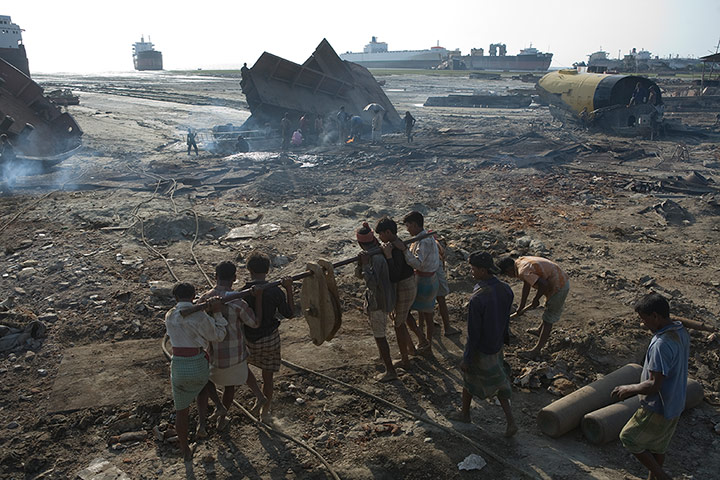 Chittagong: The Chittagong shipyard