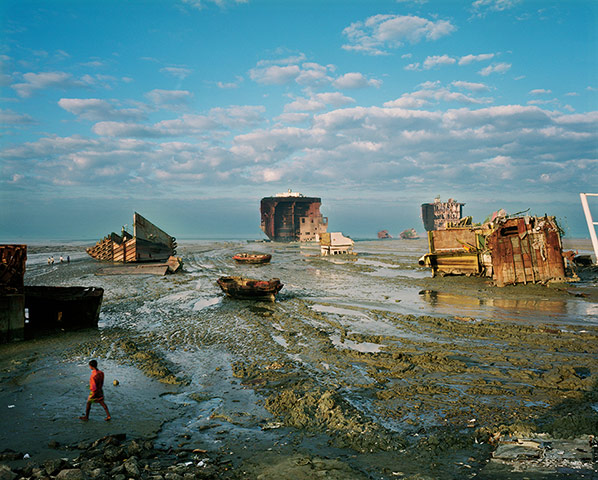 Chittagong: shipbreaking yard near Chittagong, Bangladesh