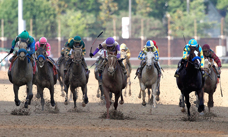 Kentucky Derby: I'll Have Another with jockey Mario Gutierrez wins the Kentucky Derby