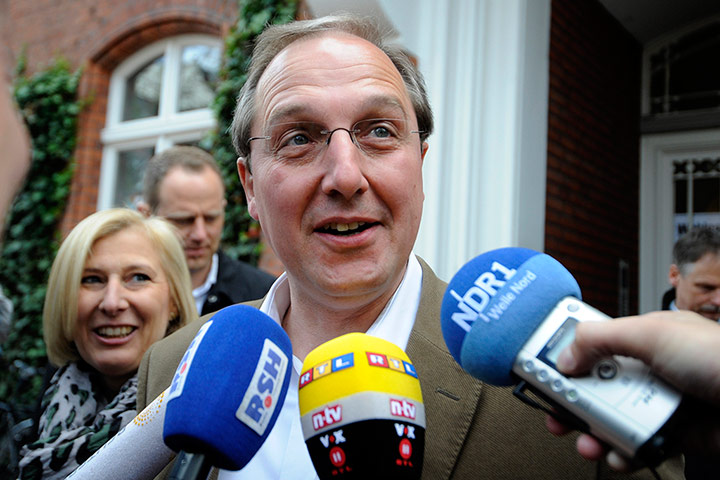 Elections: Top canditate Jost de Jager of the German Christian Democrats