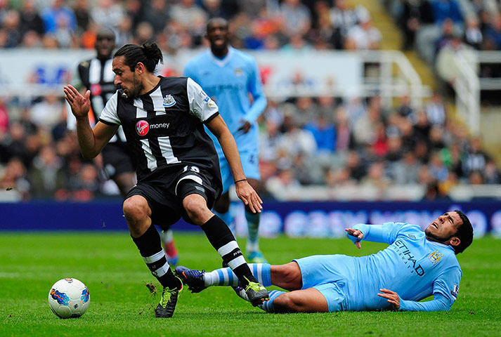 sport4: Newcastle United v Manchester City - Premier League