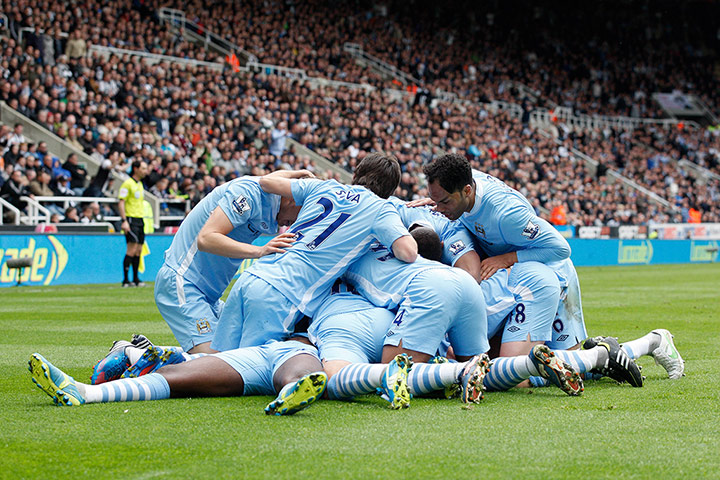 sport7: NEWCASTLE UNITED V MANCHESTER CITY FC BARCLAYS PREMIER LEAGUE