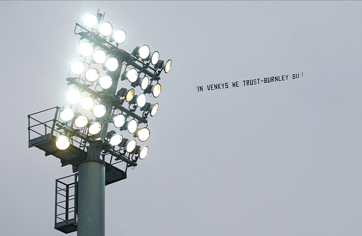 Blackburn v Wigan: A show of support from local rivals Burnley to the owners of Blackburn