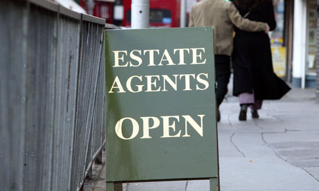 Estate agents sign