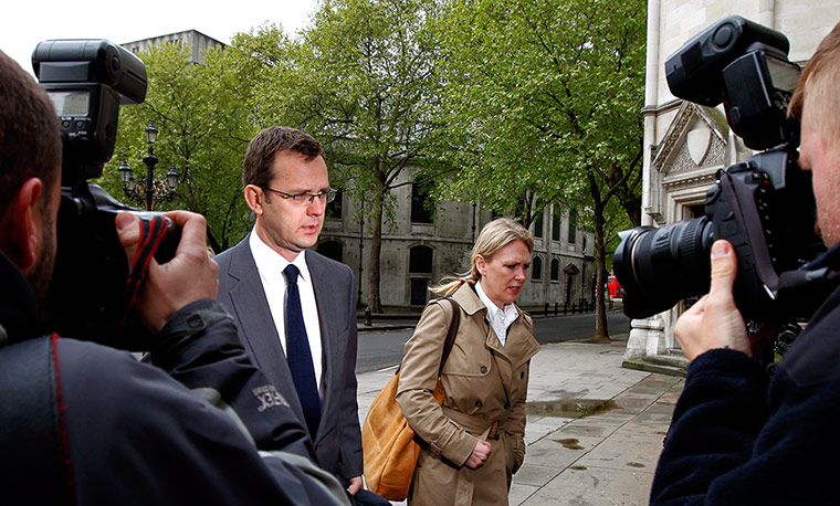 Picture desk live: Andy Coulson arrives to High Court