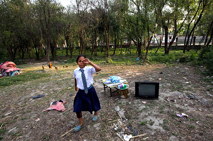 Katmandu eviction: A Nepalese landless girl