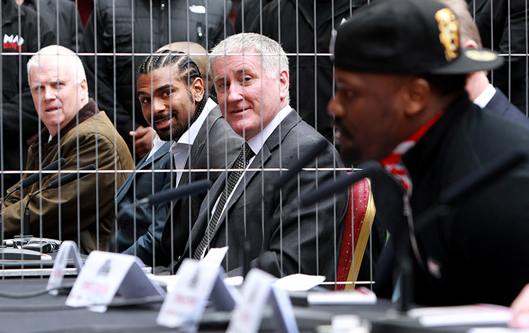 boxing3: Frank Warren Announces Haye Vs Chisora Fight At West Ham United FC