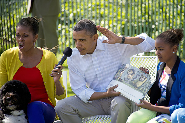 Maurice Sendak: Barack Obama and Michelle Obama reads from Where the Wild Things Are