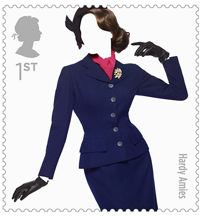 Big picture: Big Picture, fashion stamps, Hardy Amies