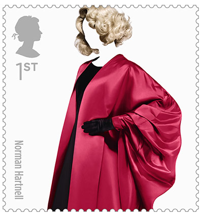 Big picture: Big Picture, fashion stamps, Norman hartnell