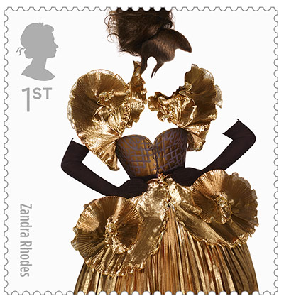 Big picture: Big Picture, fashion stamps, Zandra Rhodes