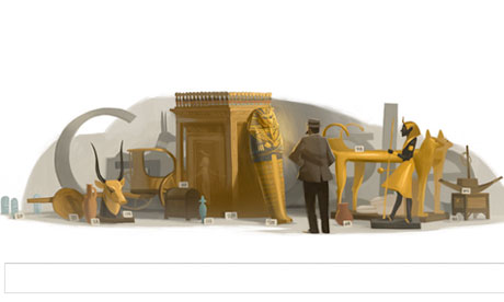 Howard Carter celebrated in a Google Doodle