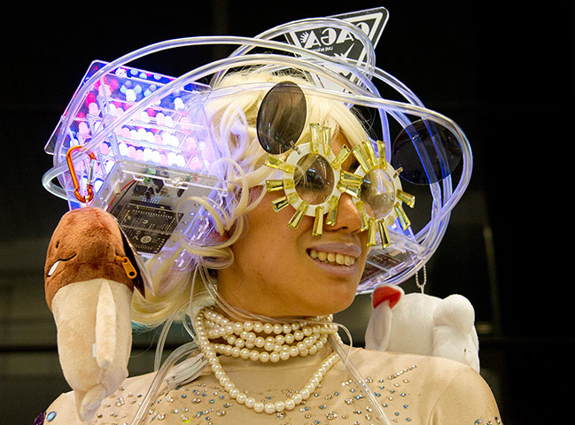 24 hours in pictures: Lady Gaga in Japan