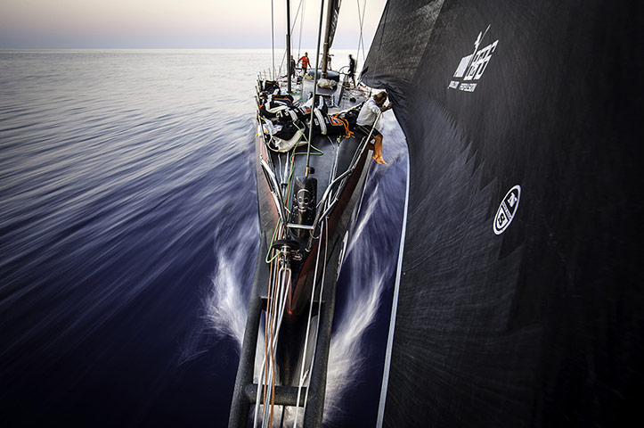 24 hours in pictures:  Leg 6 of the Volvo Ocean race