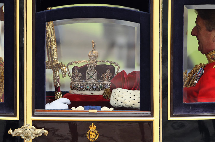 State Opening: The Imperial State Crown