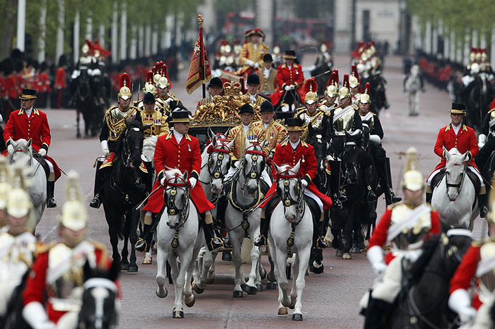 State Opening: The Queen Attends The State Opening Of Parliament