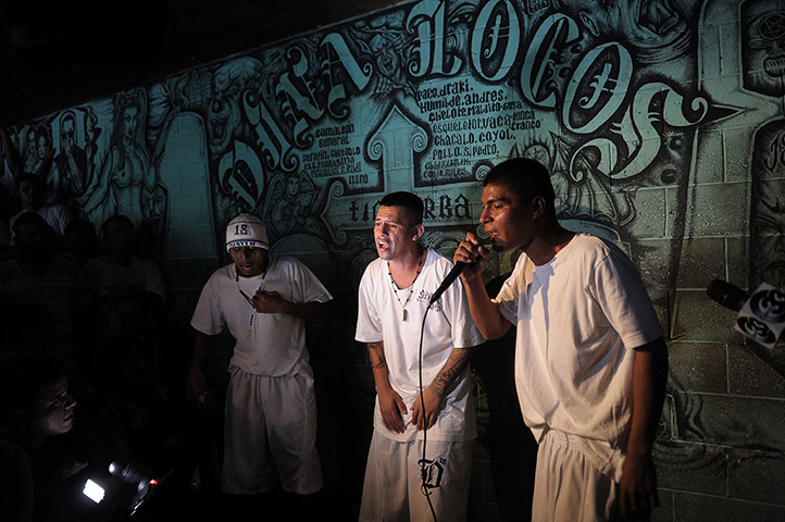 Longer View: Members of the 18th street gang