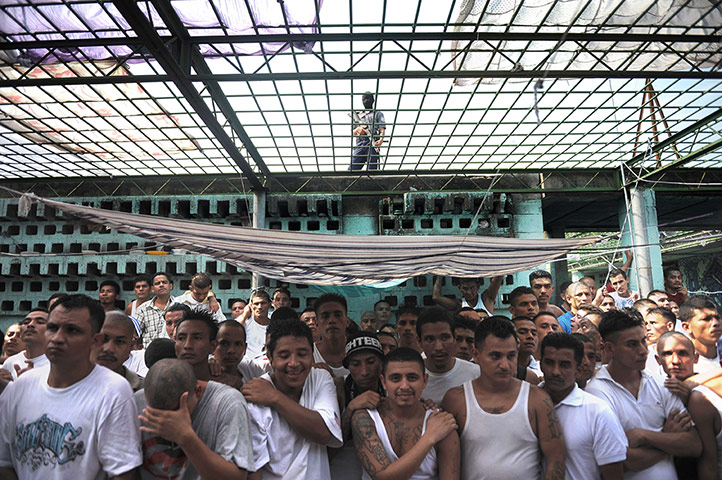 Longer View: Members of the 18th street gang